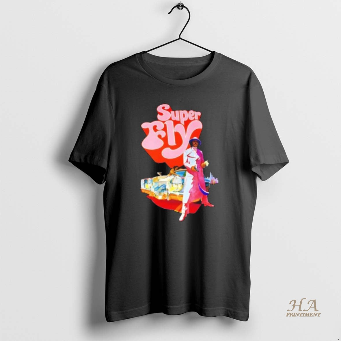 Official Super Fly 1972 Ron Oneal Sheila Frazier Vintage Shirt Hoodie Sweatshirt | PurePodTees.com