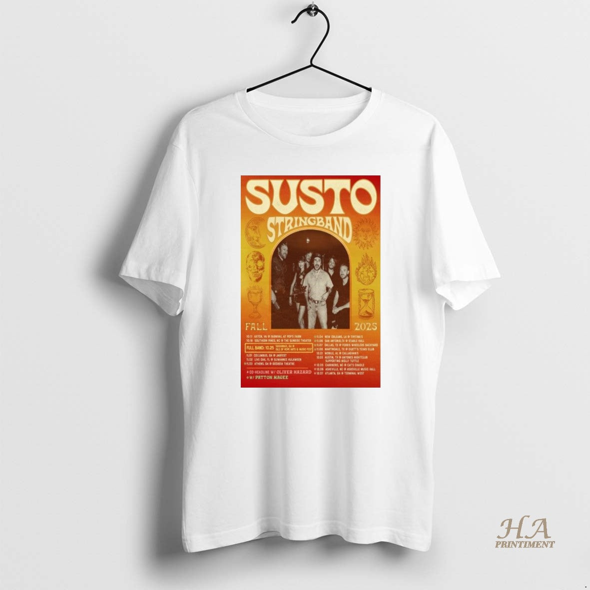 Official Susto Stringband Fall Tour 2025 Shirt Hoodie Sweatshirt | PurePodTees.com
