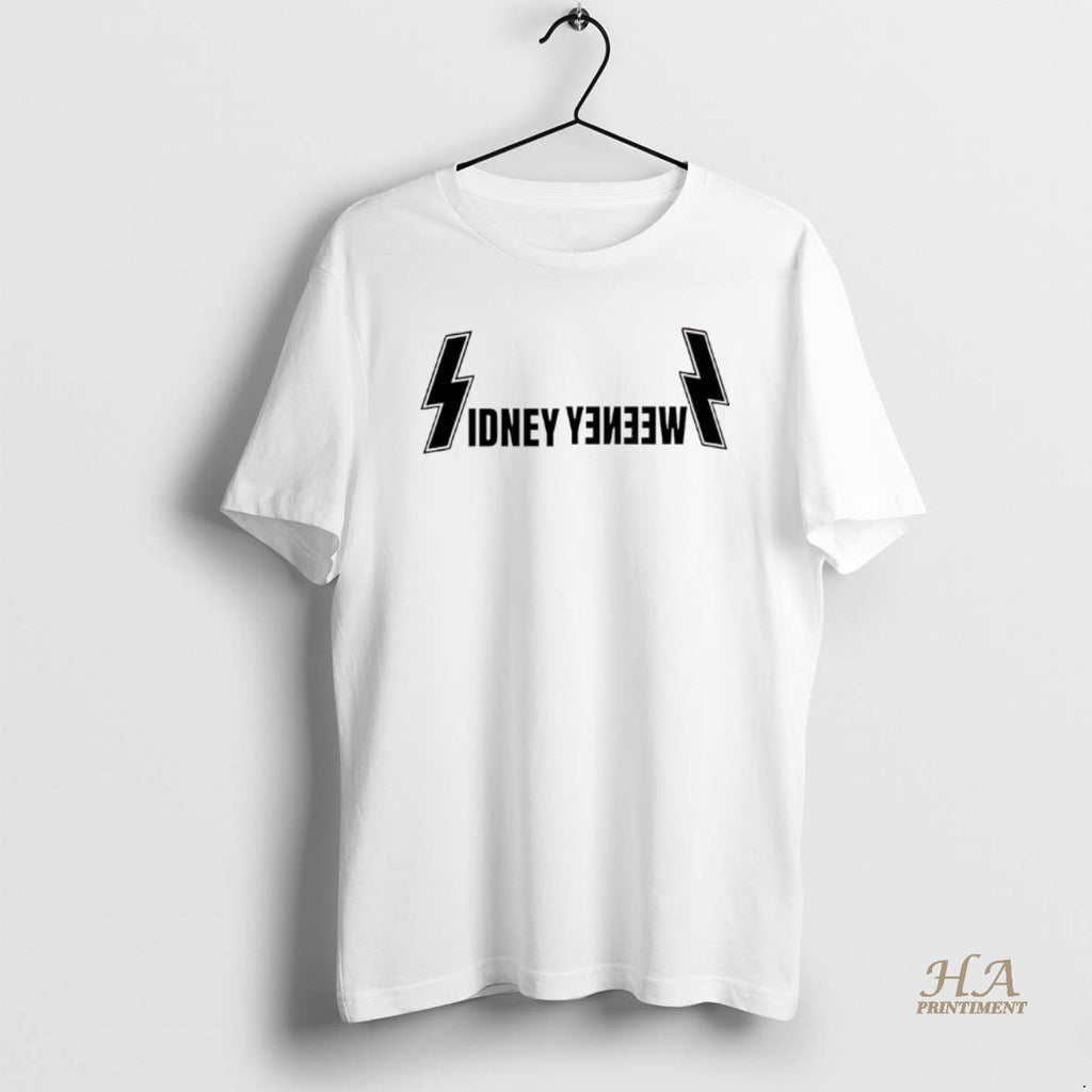 Official Sydney Sweeney Lighting Logo Shirt Hoodie Sweatshirt | PurePodTees.com