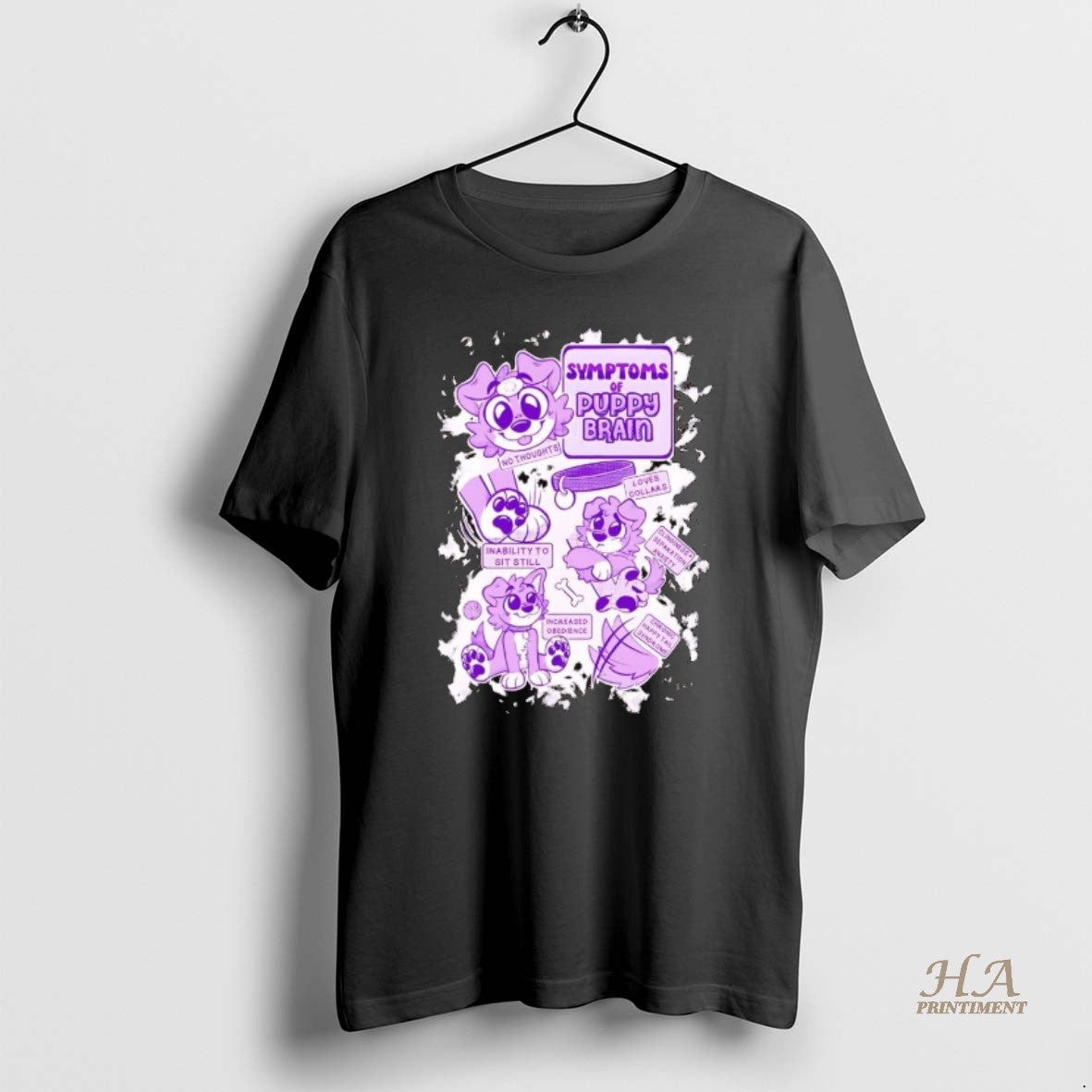 Official Symptoms Of Puddy Brain Shirt Hoodie Sweatshirt | PurePodTees.com