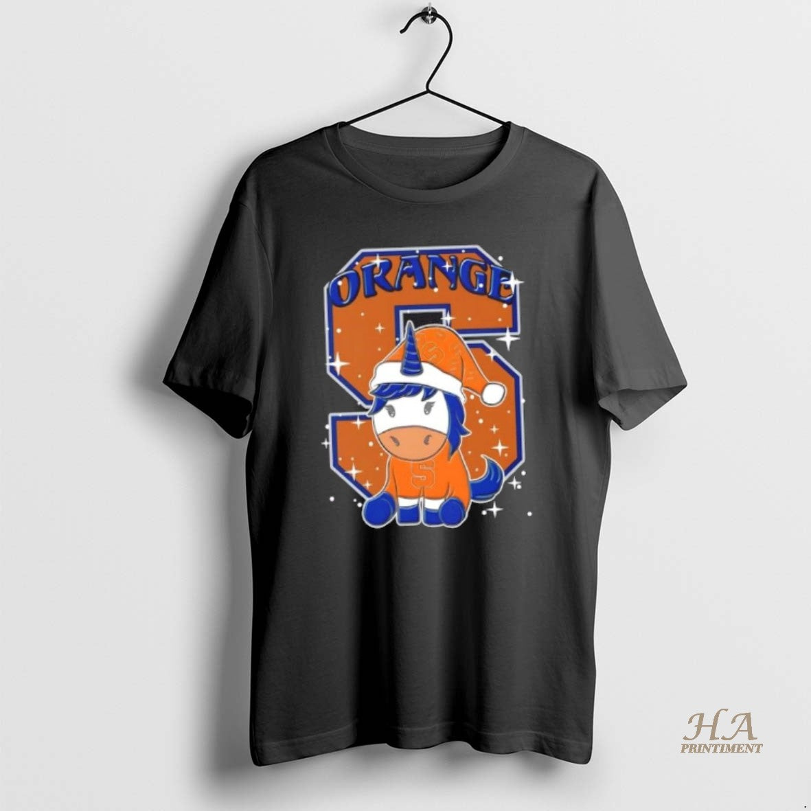 Official Syracuse Orange Football X Unicorn Merry Christmas Shirt Hoodie Sweatshirt | PurePodTees.com