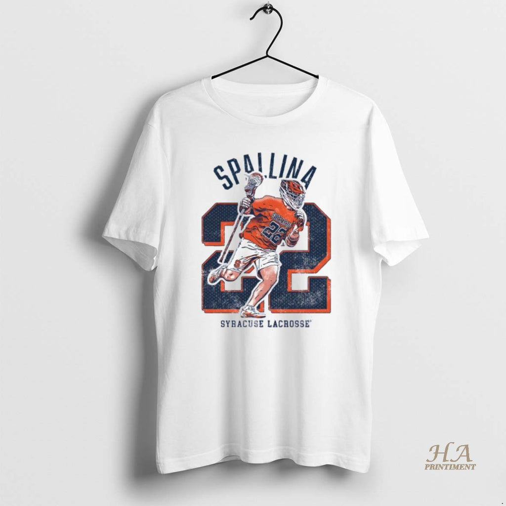 Official Syracuse Orange Lacrosse Joey Spallina 22 Shirt Hoodie Sweatshirt | PurePodTees.com