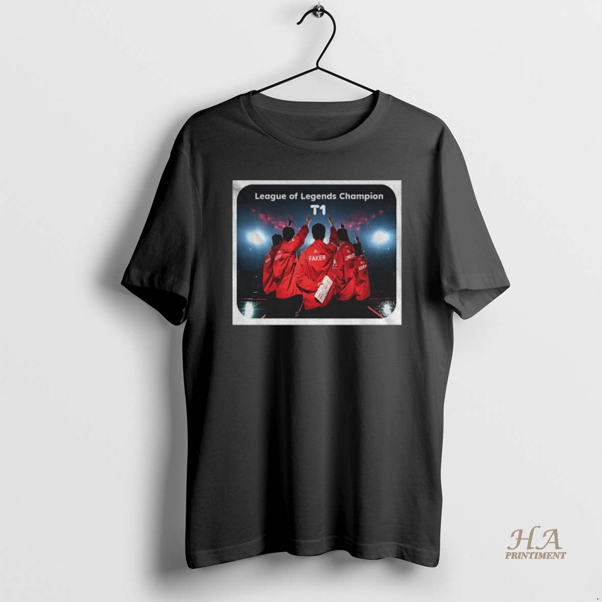 Official T1 Faker League Of Legends Champion League Of Legends Worlds 2025 Shirt Hoodie Sweatshirt | PurePodTees.com