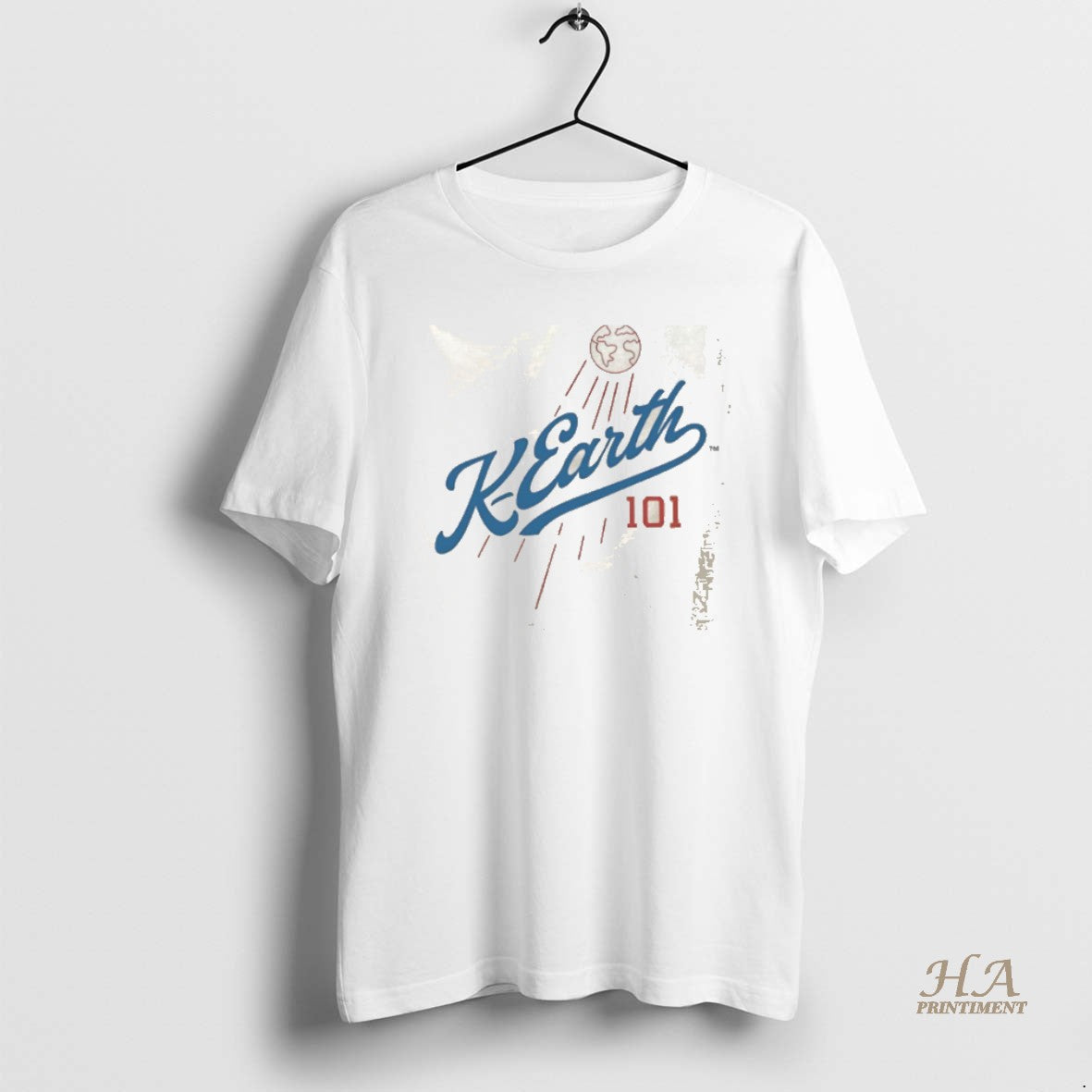 Official Tjn1rt8x K Earth 101 Los Angeles Dodgers Parody Logo Shirt Hoodie Sweatshirt | PurePodTees.com