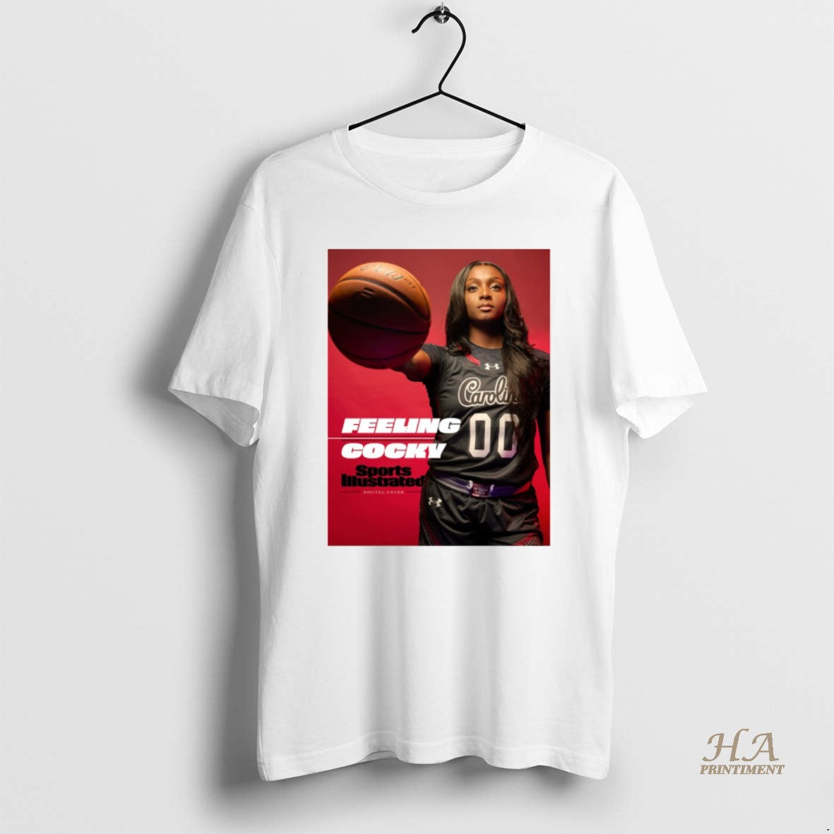 Official Taniya Latson Feeling Cocky South Carolina Gamecocks Sports Illustrated Shirt Hoodie Sweatshirt | PurePodTees.com