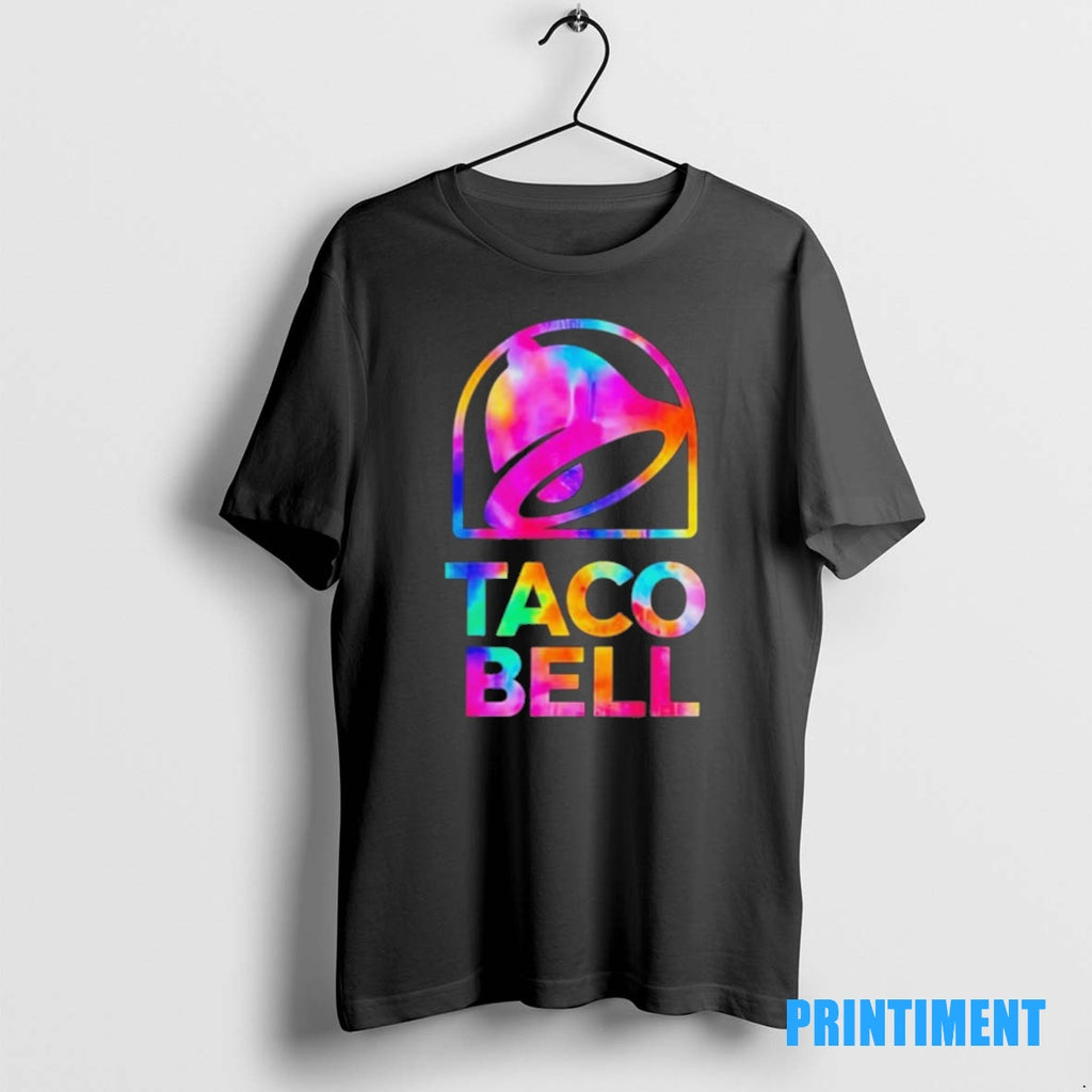Official Taco Bell Neon Colorful Tee Sweater