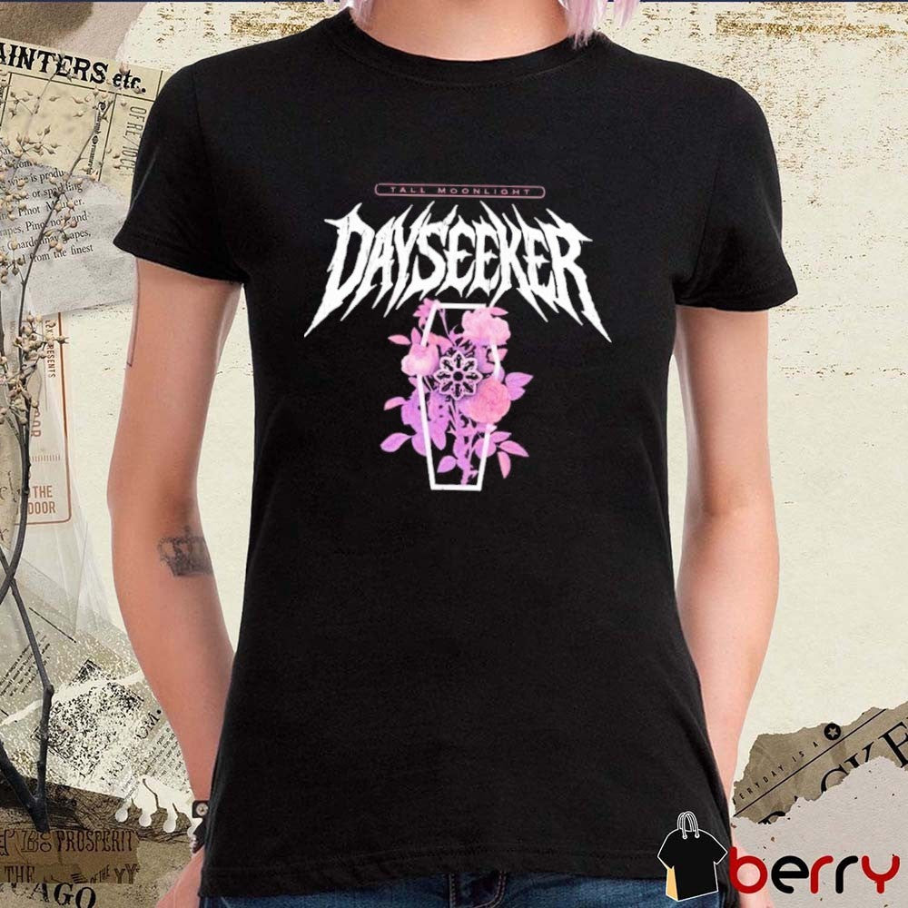 Tall Moonlight Dayseeker Coffin Gothic Floral Concert 2026 t-shirt