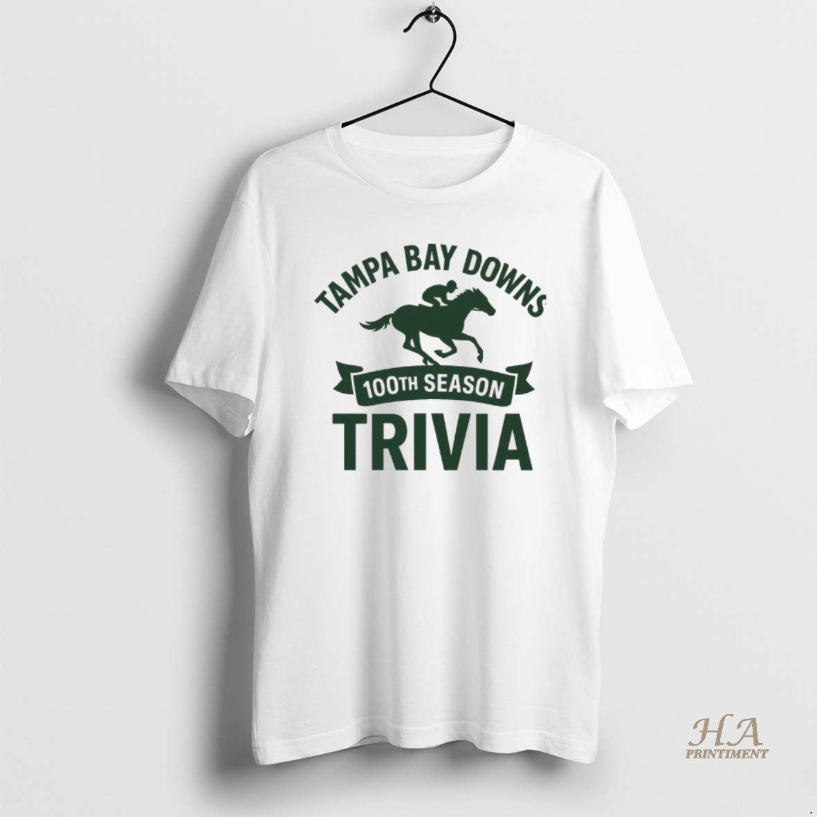 Official Tampa Bay Downs 100th Season Trivia 2025 Shirt Hoodie Sweatshirt | PurePodTees.com