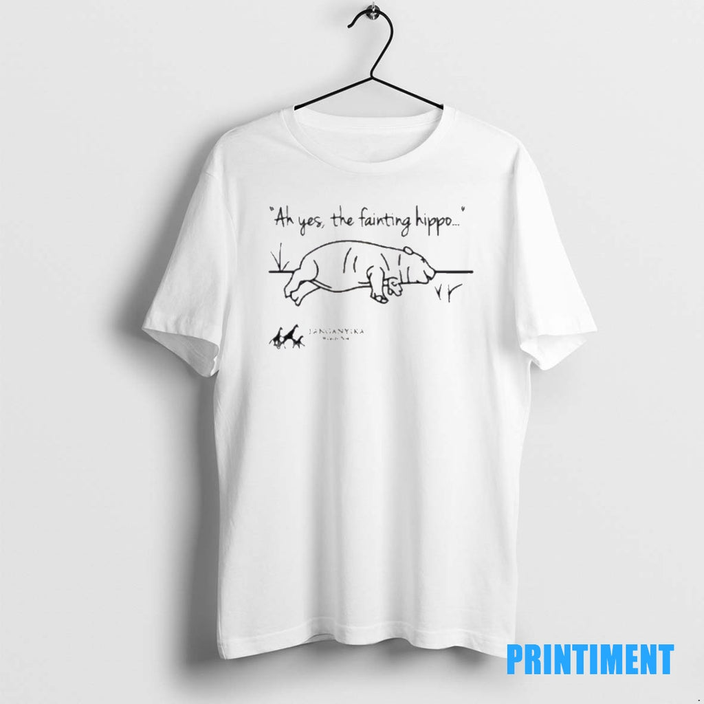 Official Tanganyika Wildlife Park Fainting Hippo Tee Sweater