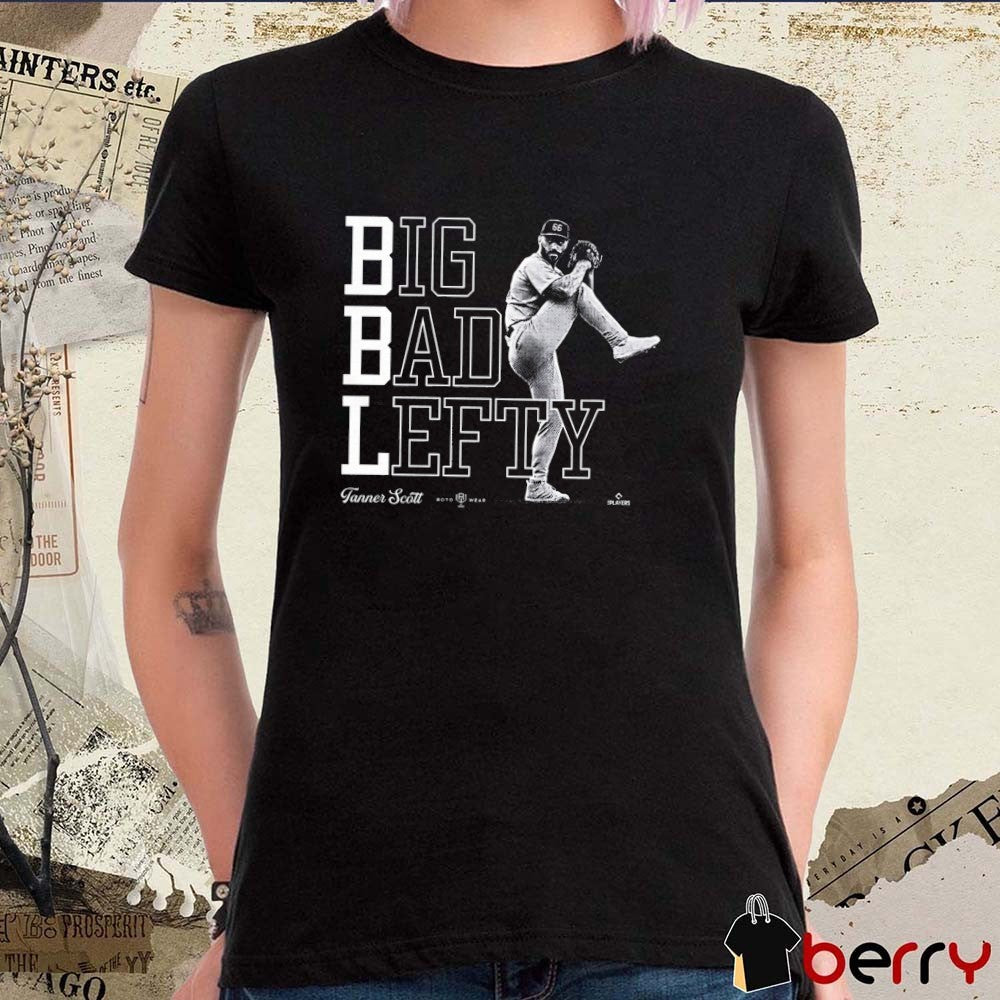 Tanner Scott Big Bad Lefty Los Angeles Dodgers MLB 2026 Signature t-shirt