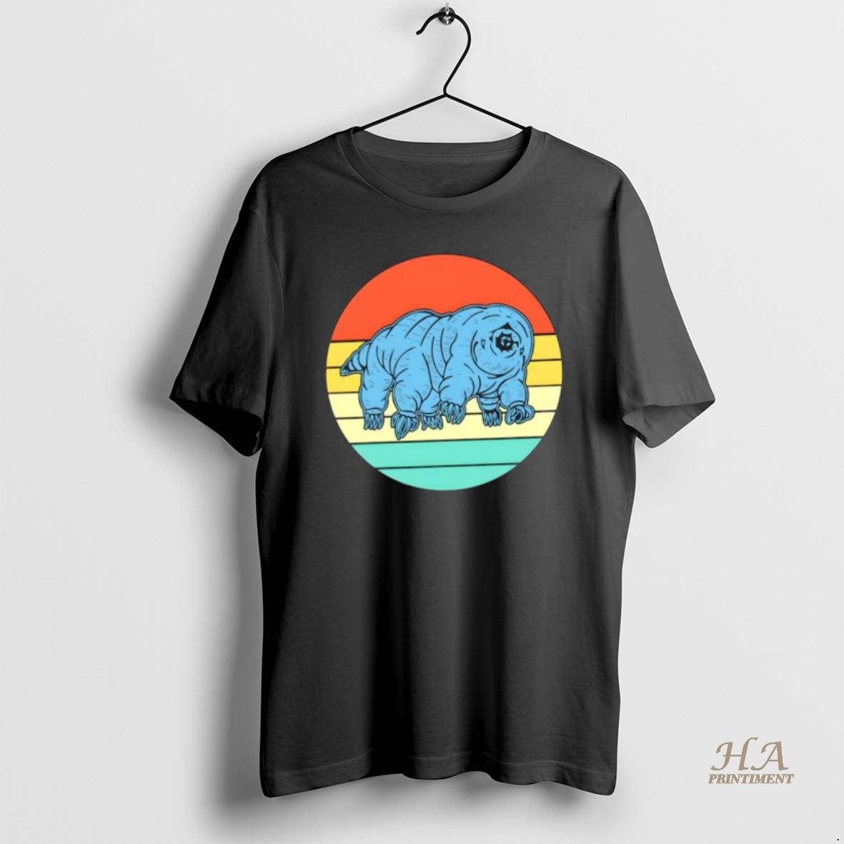 Official Tardigrade Vintage Retro Shirt Hoodie Sweatshirt | PurePodTees.com