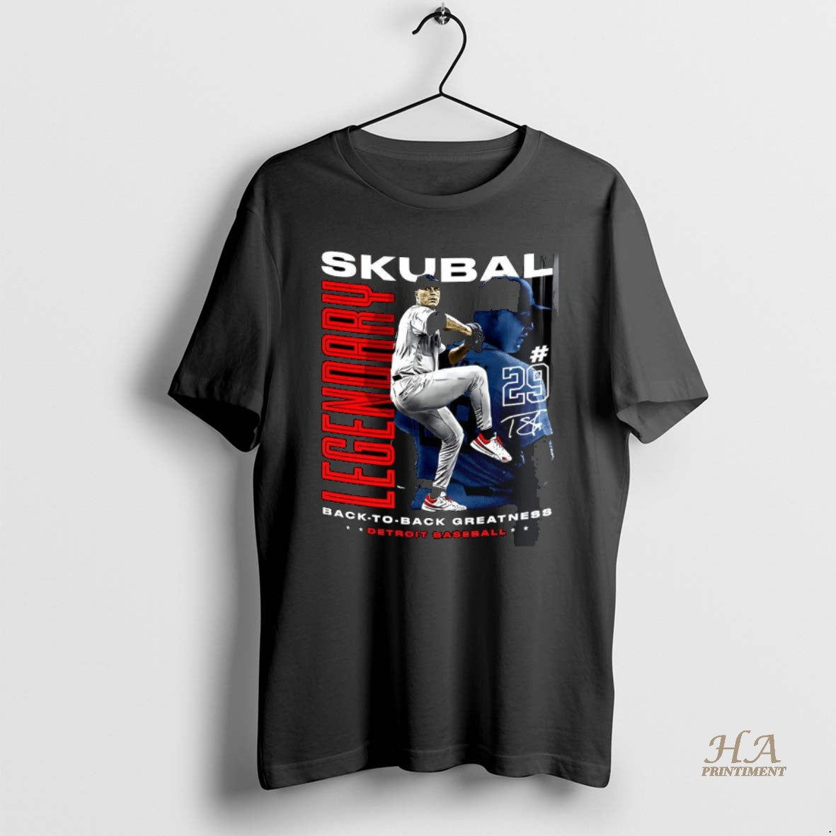 Official Tarik Skubal Detroit Tigers Baseball Back To Back Greatness Legendary Signature Shirt Hoodie Sweatshirt