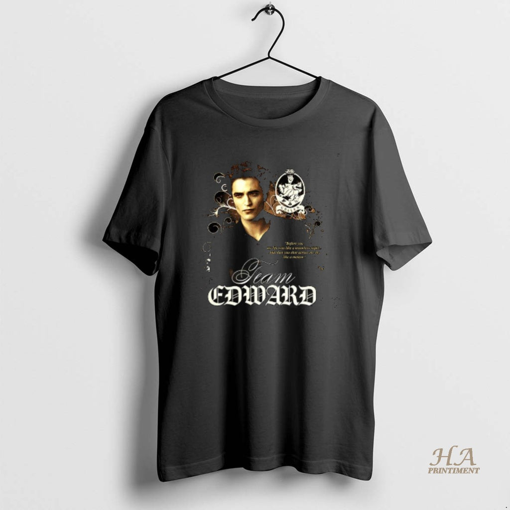 Official Team Edward The Twilight Saga New Moon Shirt Hoodie Sweatshirt | PurePodTees.com