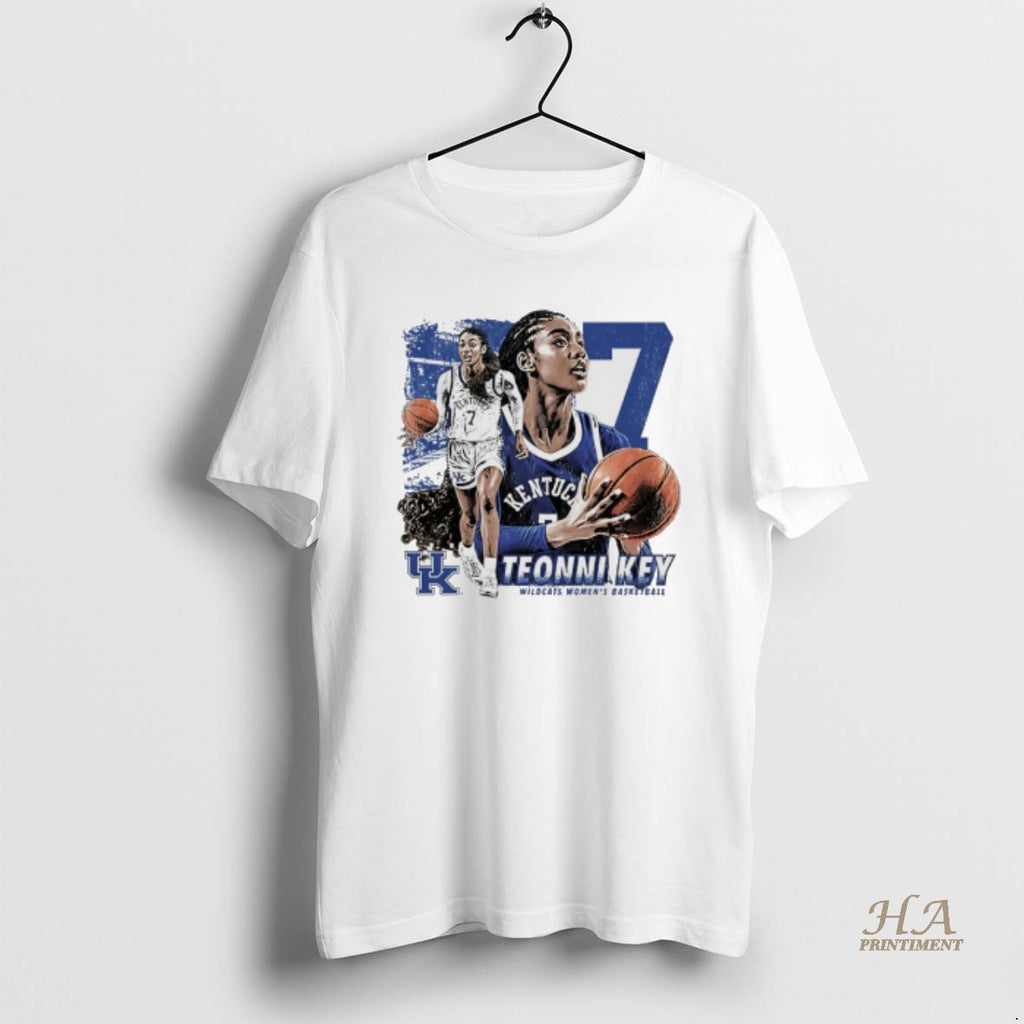 Official Teonni Key 7 Kentucky Wildcats Volleyball Player Graphic Shirt Hoodie Sweatshirt | PurePodTees.com