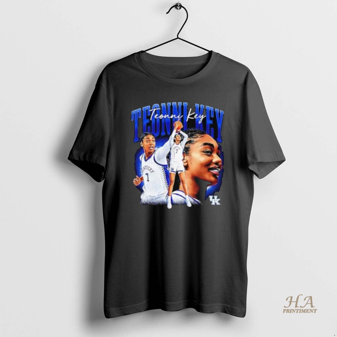 Official Teonni Key Kentucky Womens Basketball Collage Long Sleve Shirt Hoodie Sweatshirt | PurePodTees.com