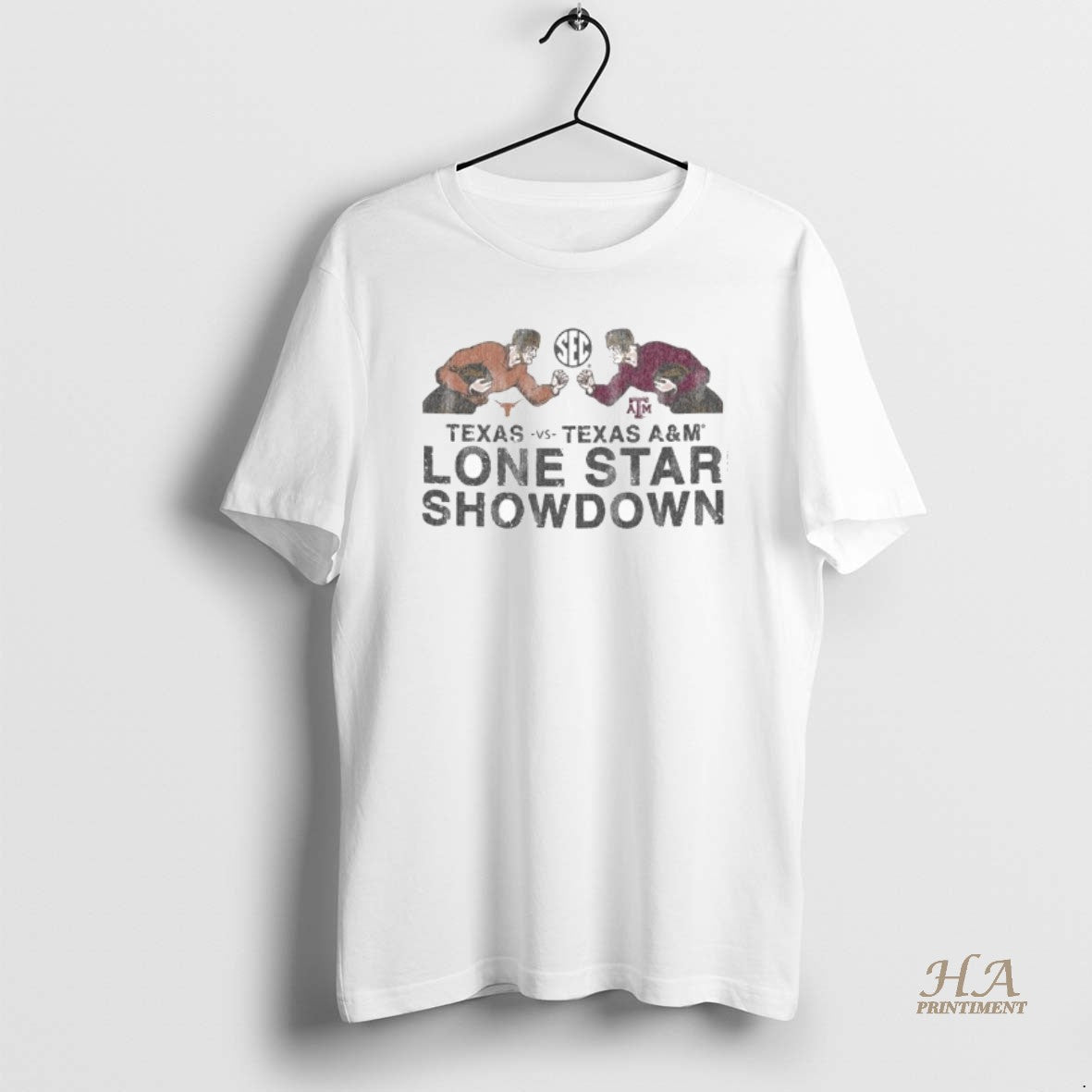 Official Texas Am Aggies Vs Texas Lone Star Showdown Battle Player Shirt Hoodie Sweatshirt | PurePodTees.com
