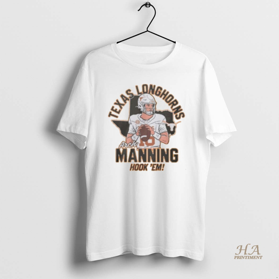 Official Texas Longhorns Arch Manning Hook Em Shirt Hoodie Sweatshirt | PurePodTees.com