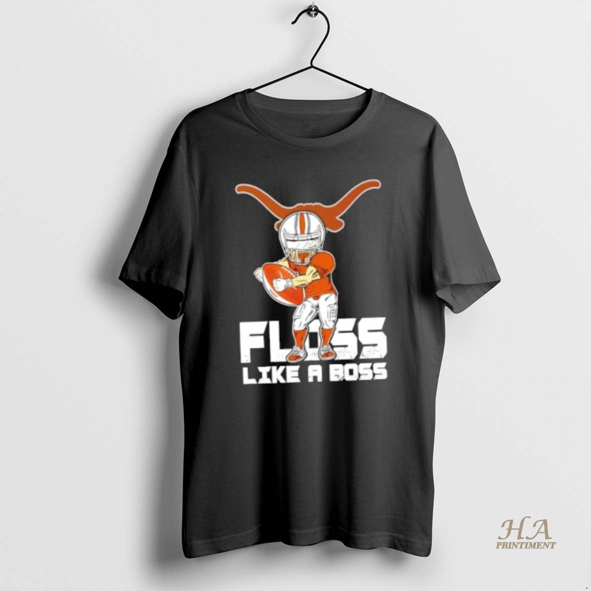 Official Texas Longhorns Football Floss Like A Boss Shirt Hoodie Sweatshirt | PurePodTees.com