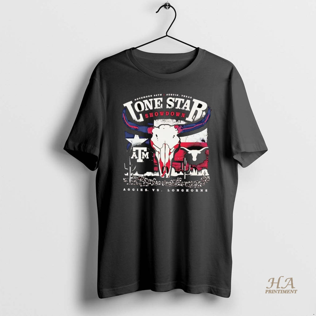 Official Texas Longhorns Vs Aggies Lone Star Showdown 2025 Shirt Hoodie Sweatshirt | PurePodTees.com