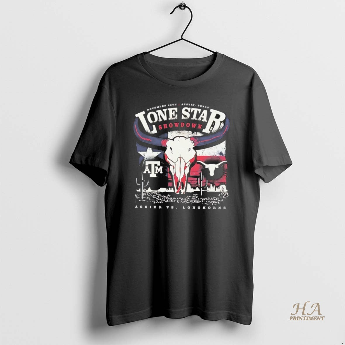 Official Texas Longhorns Vs Texas Am Aggies 2025 Lone Star Showdown Shirt Hoodie Sweatshirt | PurePodTees.com