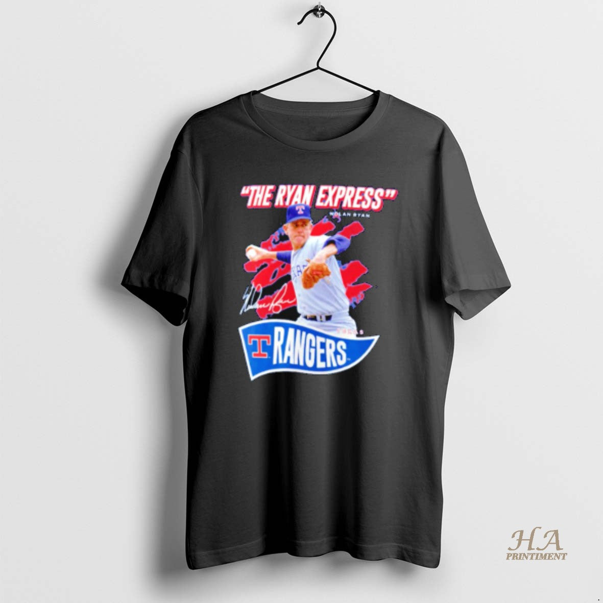 Official Texas Rangers Nolan Ryan The Ryan Express Shirt Hoodie Sweatshirt | PurePodTees.com