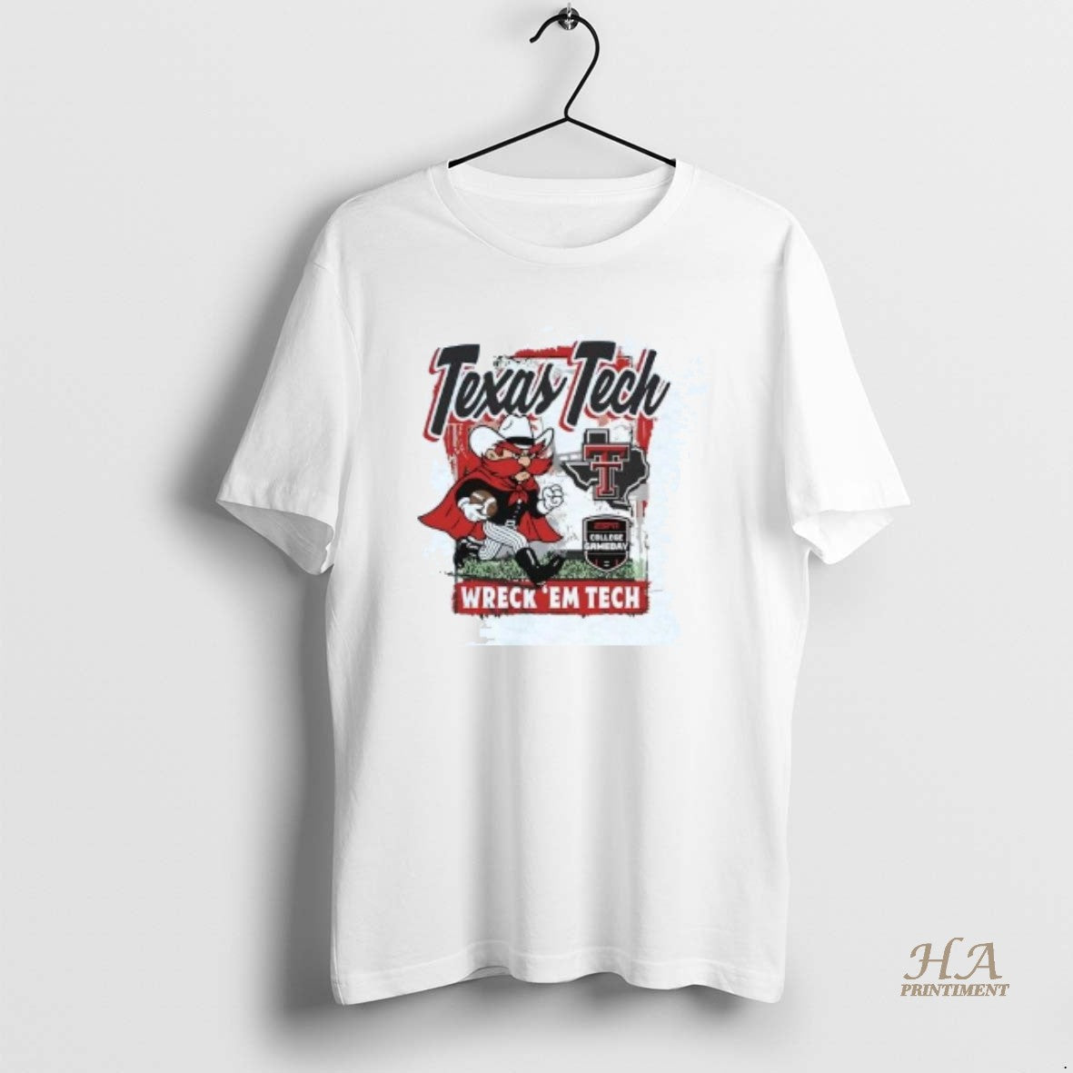 Official Texas Tech Red Raiders College Gameday Wreck Em Tech Shirt Hoodie Sweatshirt | PurePodTees.com