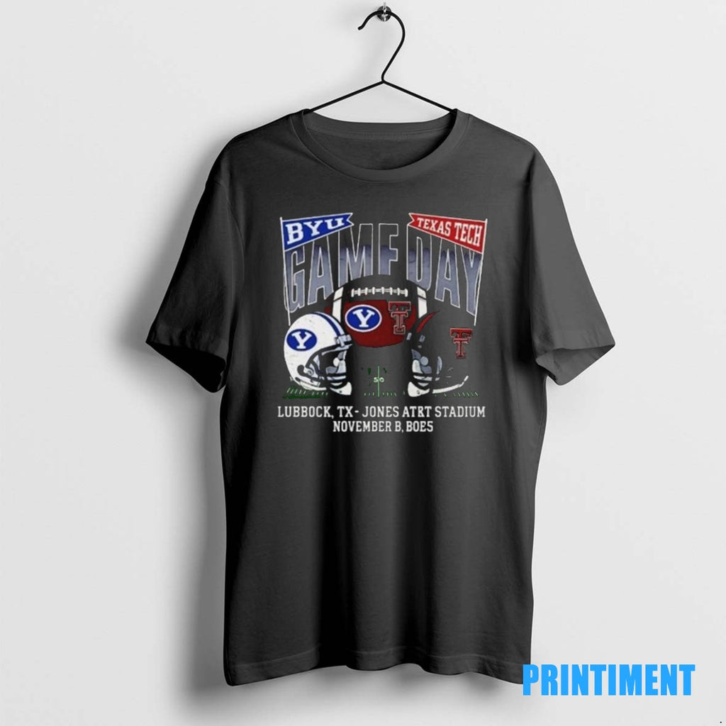 Official Texas Tech Red Raiders Football Vs Byu Cougars Game Day Lubbock Tx Jones Atrt Shirt Hoodie Sweatshirt