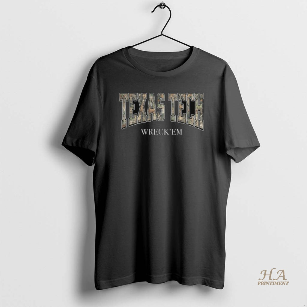 Official Texas Tech Red Raiders Football Texas Tech Wreck Em Game Day Logo Shirt Hoodie Sweatshirt | PurePodTees.com