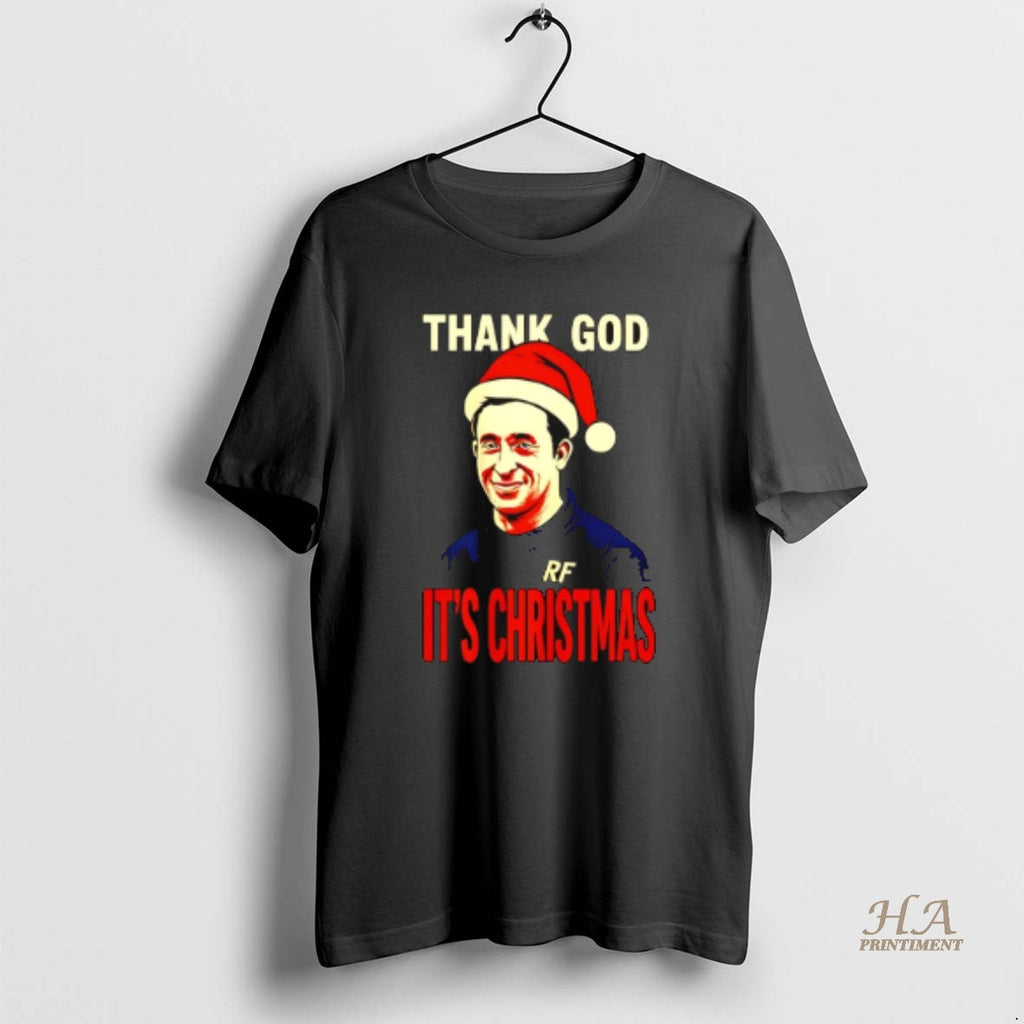 Official Thank God Its Christmas Robbie Fowler Christmas Shirt Hoodie Sweatshirt | PurePodTees.com