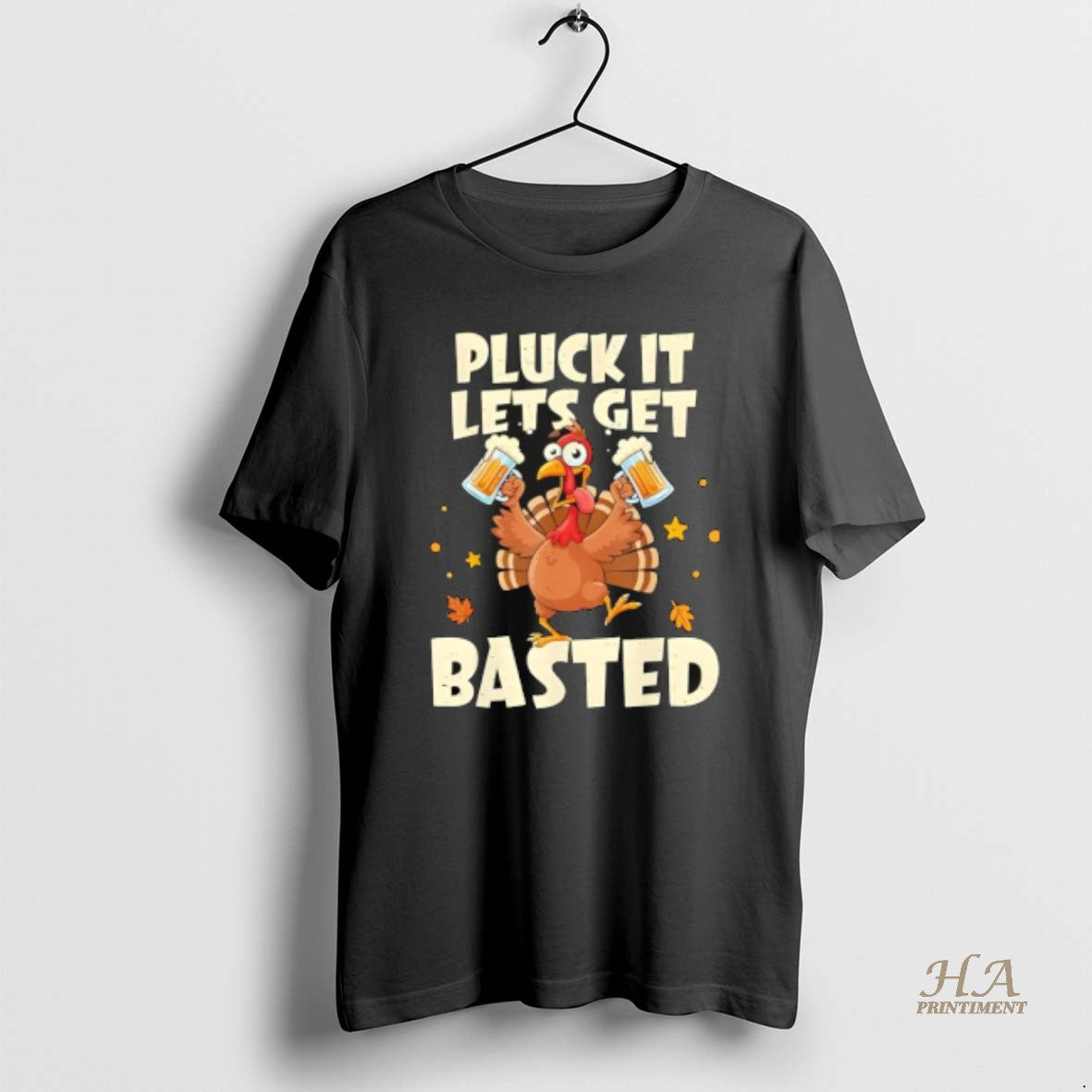 Official Thanksgiving Pluck It Lets Get Basted Shirt Hoodie Sweatshirt | PurePodTees.com