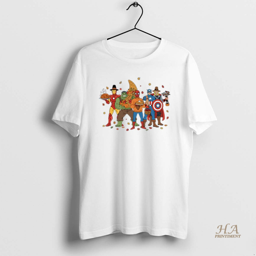 Official Thanksgiving Superhero Shirt Hoodie Sweatshirt | PurePodTees.com