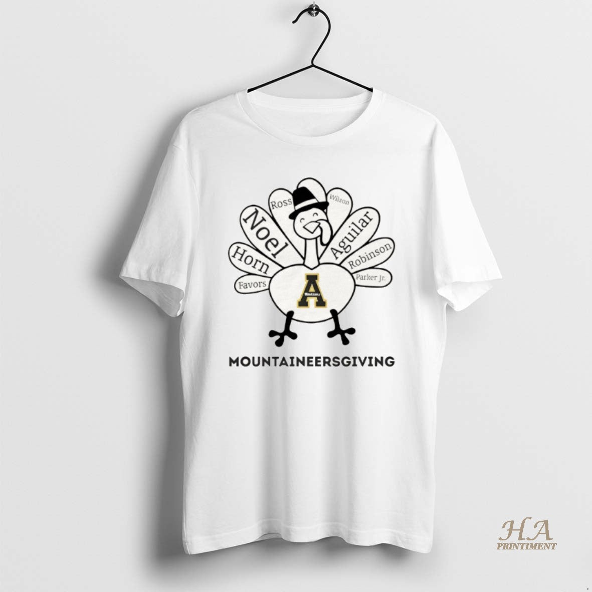 Official Thanksgiving With Appalachian State Mountaineers Heroes Shirt Hoodie Sweatshirt | PurePodTees.com