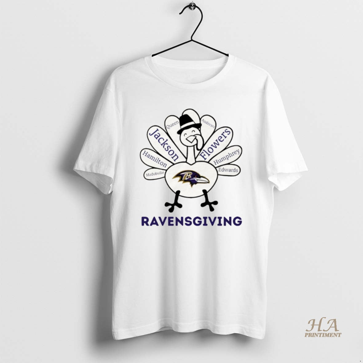 Official Thanksgiving With Baltimore Ravens Heroes Shirt Hoodie Sweatshirt | PurePodTees.com