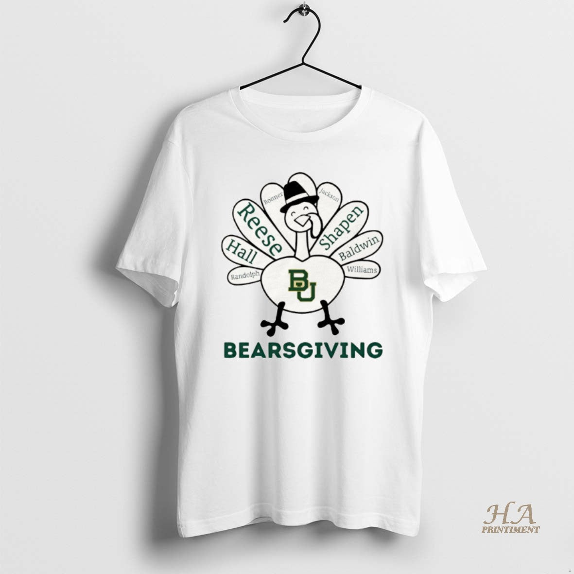 Official Thanksgiving With Baylor Bears Heroes Shirt Hoodie Sweatshirt | PurePodTees.com