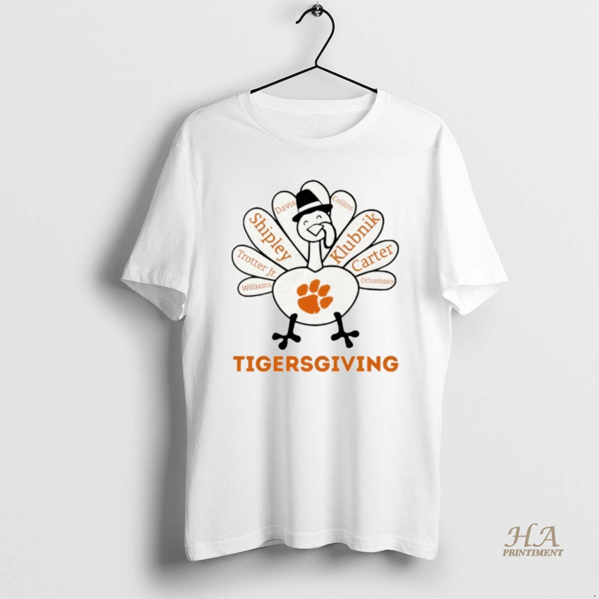 Official Thanksgiving With Clemson Tigers Heroes Shirt Hoodie Sweatshirt | PurePodTees.com