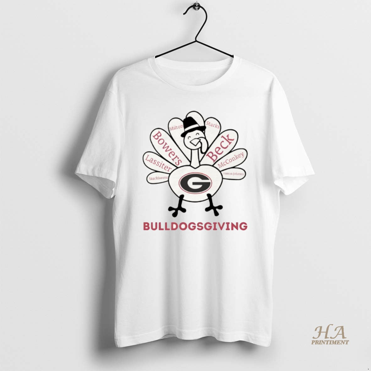 Official Thanksgiving With Georgia Bulldogs Heroes Shirt Hoodie Sweatshirt | PurePodTees.com