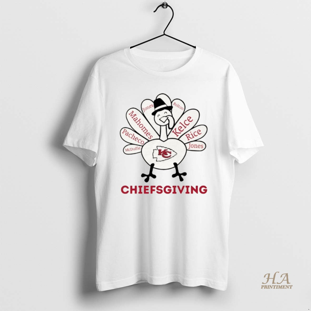 Official Thanksgiving With Kansas City Chiefs Heroes Shirt Hoodie Sweatshirt | PurePodTees.com
