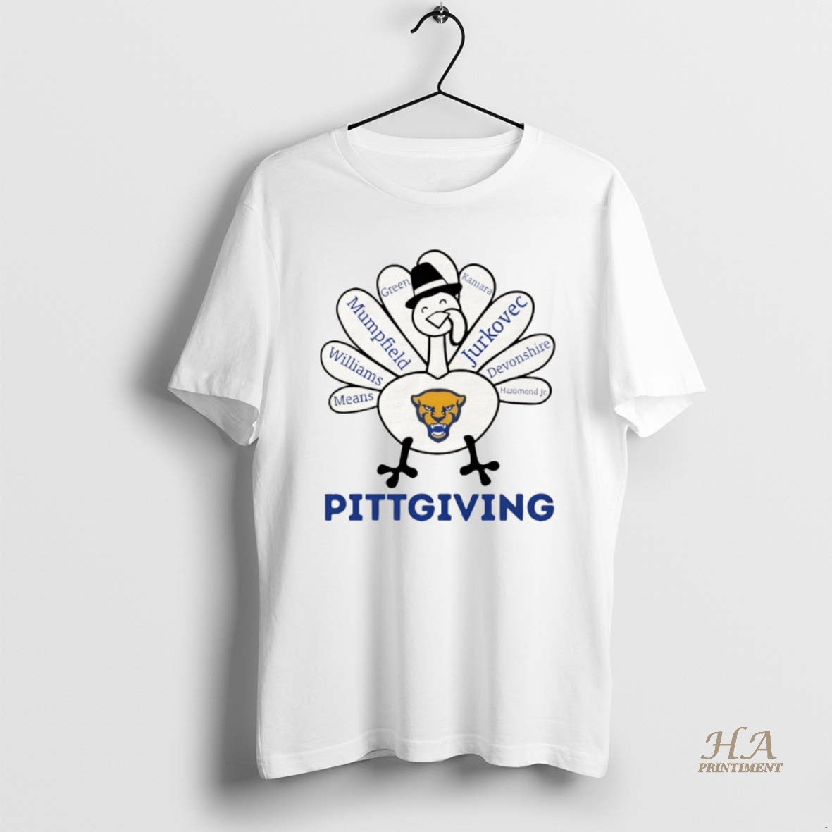 Official Thanksgiving With Pitt Panthers Heroes Shirt Hoodie Sweatshirt | PurePodTees.com