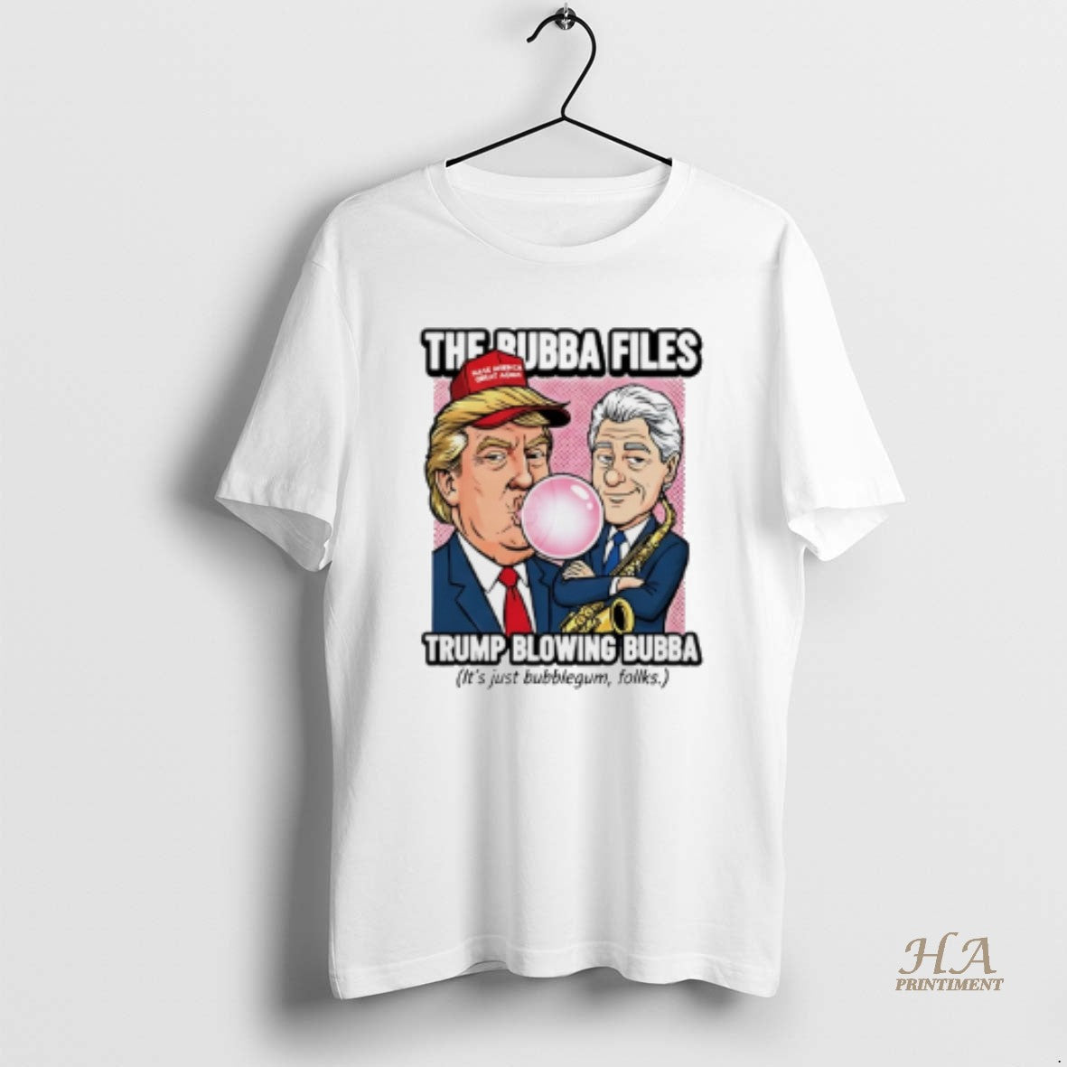 Official The Bubba Files Trump Blowing Bubba Shirt Hoodie Sweatshirt | PurePodTees.com