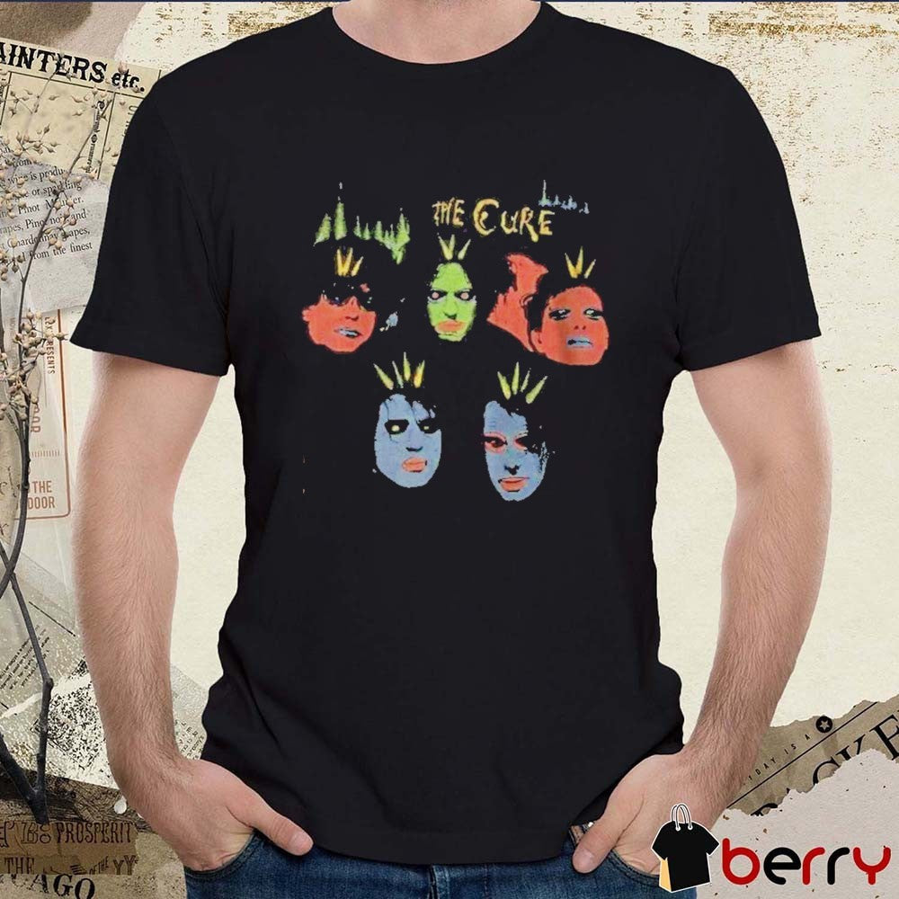 The Cure Belsonic Festival Ormeau Park Belfast Northern Ireland On June 28 2026 Faces t-shirt