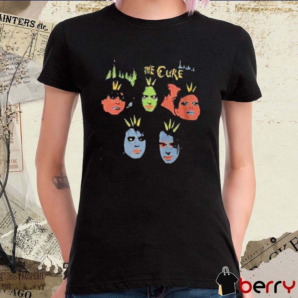 The Cure Belsonic Festival Ormeau Park Belfast Northern Ireland On June 28 2026 Faces t-shirt