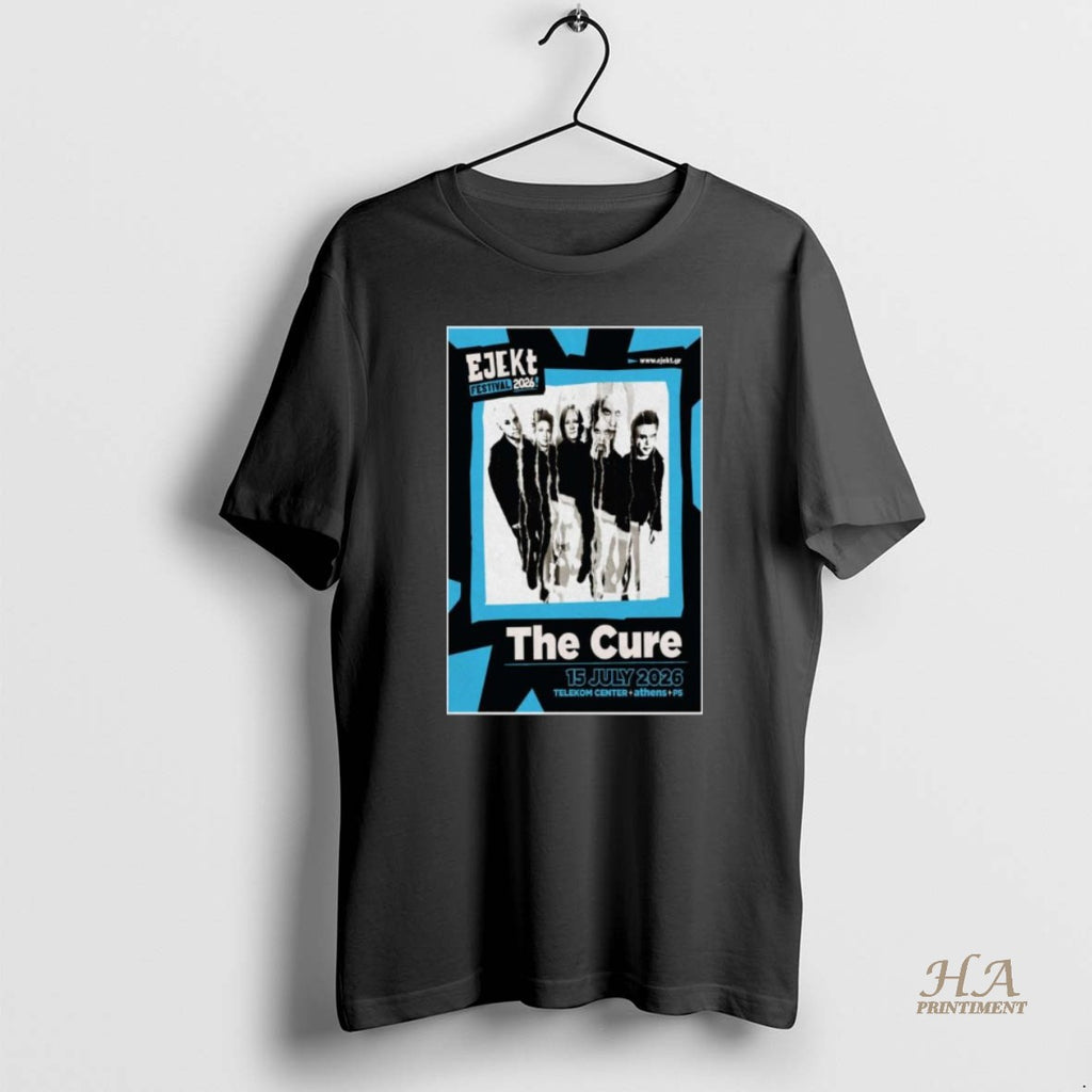 Official The Cure Telekom Center Athens Greece July 15 2026 Long Sleve Shirt Hoodie Sweatshirt | PurePodTees.com