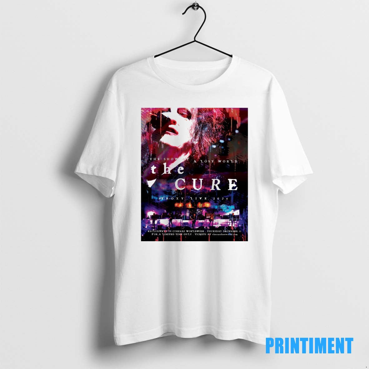 Official The Cure The Show Of A Lost World Troxy Live 2024 Thursday December 11 Shirt Hoodie Sweatshirt | PurePodTees.com