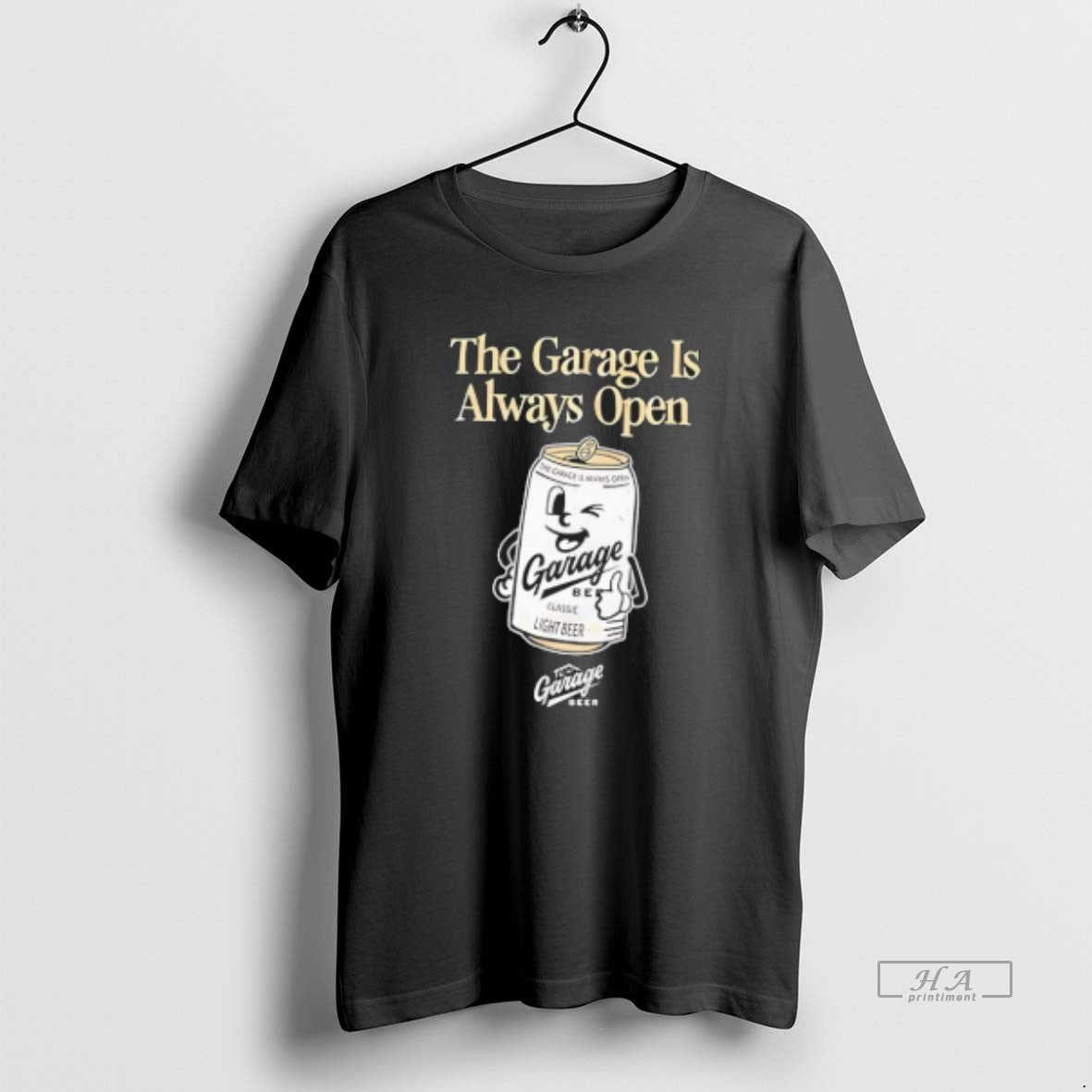Official The Garage Is Always Opem Beers And Breweries Garage Beer Shirt Hoodie Sweatshirt | PurePodTees.com