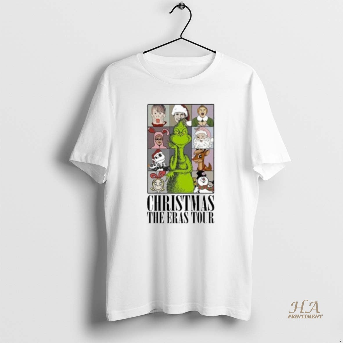 Official The Grinch Christmas The Eras Tour Shirt Hoodie Sweatshirt | PurePodTees.com