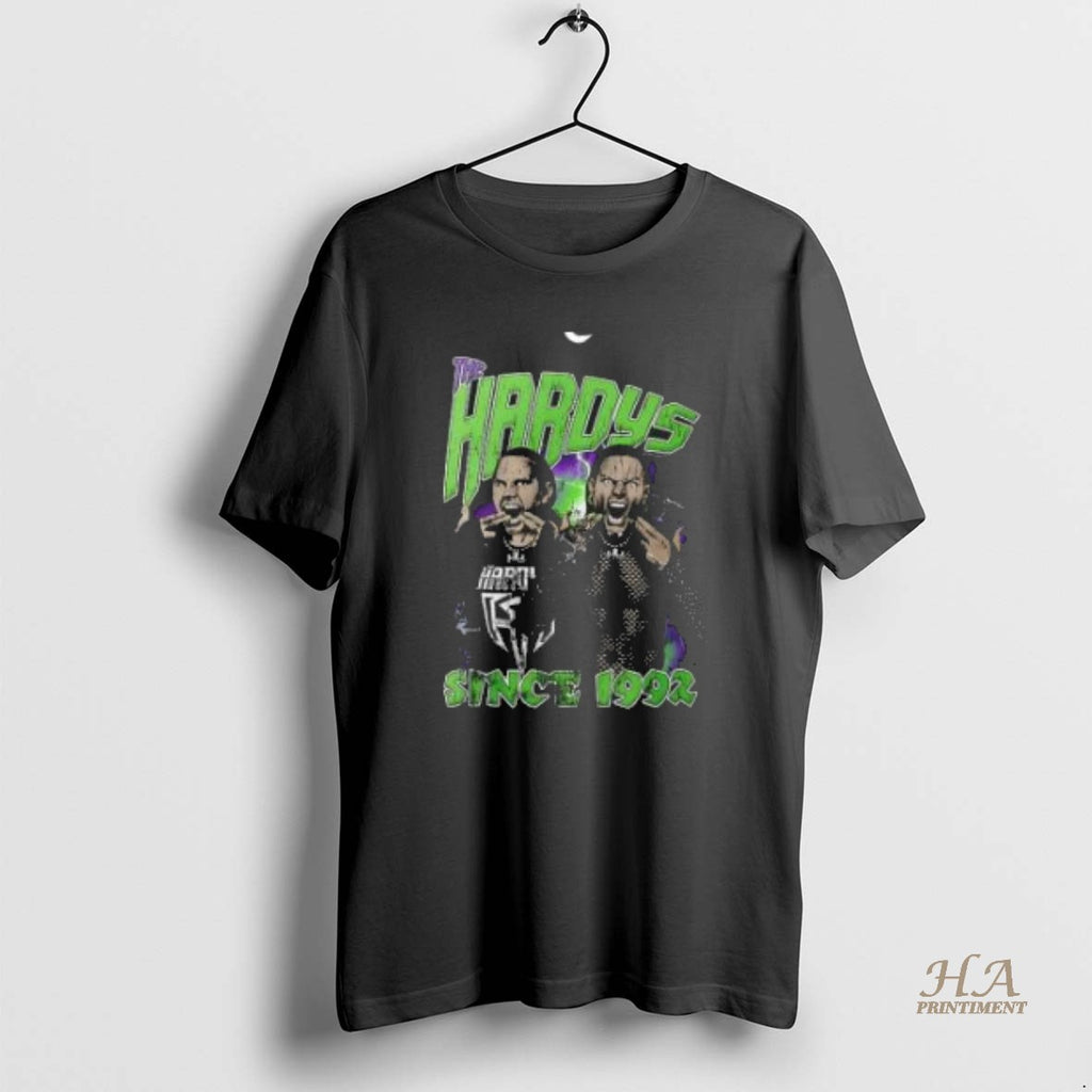 Official The Hardys Since 1992 Scream Retro Shirt Hoodie Sweatshirt | PurePodTees.com