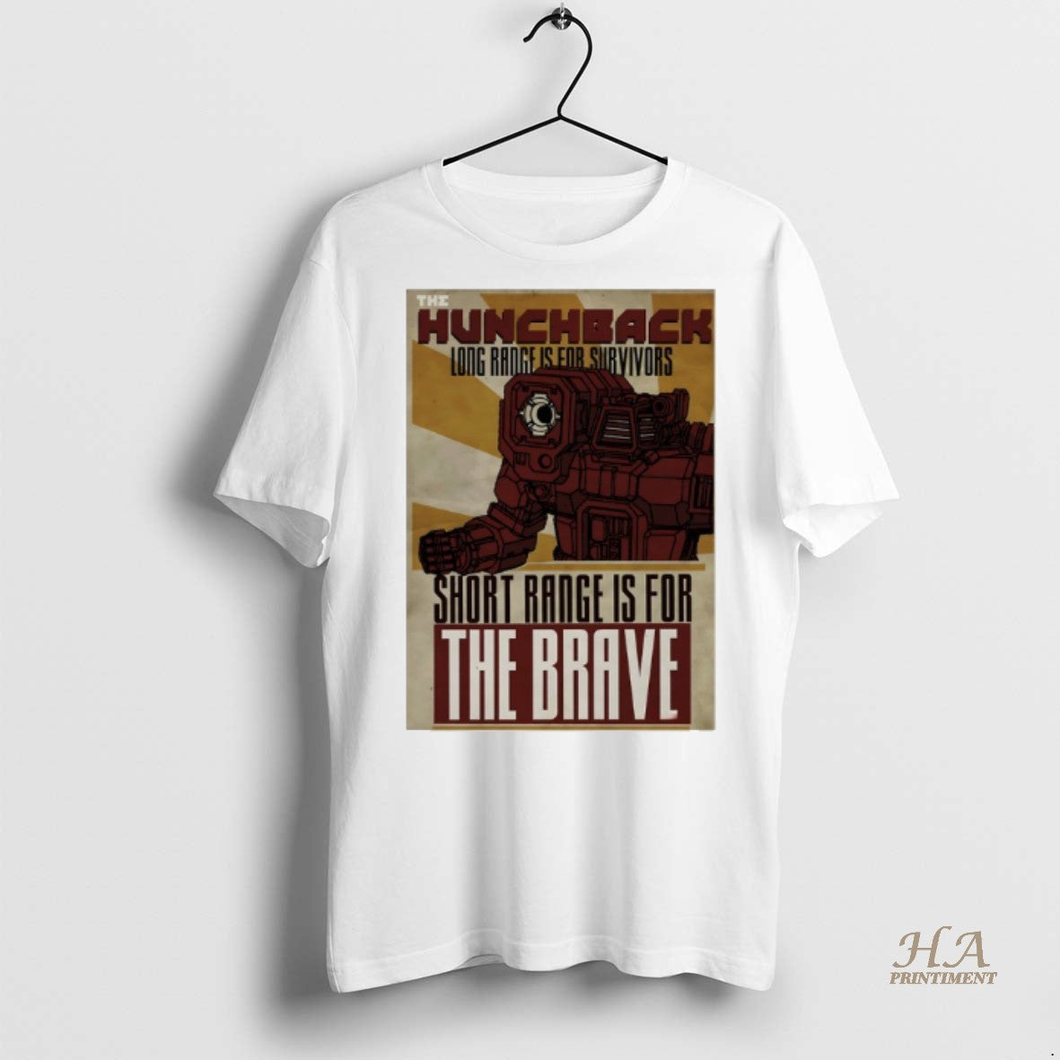 Official The Hunchback Long Range Is For Survivors Short Range Is For The Brave Shirt Hoodie Sweatshirt | PurePodTees.com