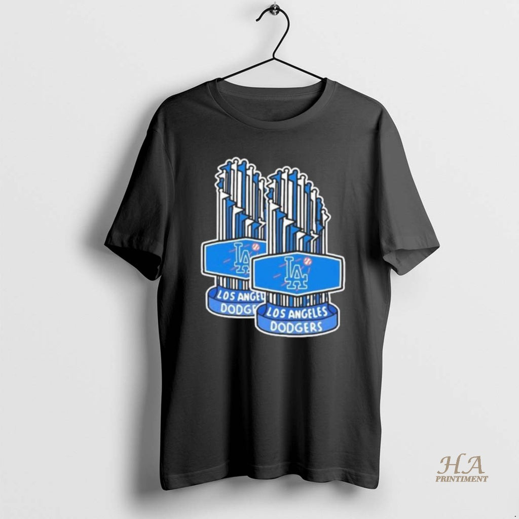 Official The Los Angeles Dodgers 2025 Back To Back World Series Champions Trophy Shirt Hoodie Sweatshirt | PurePodTees.com