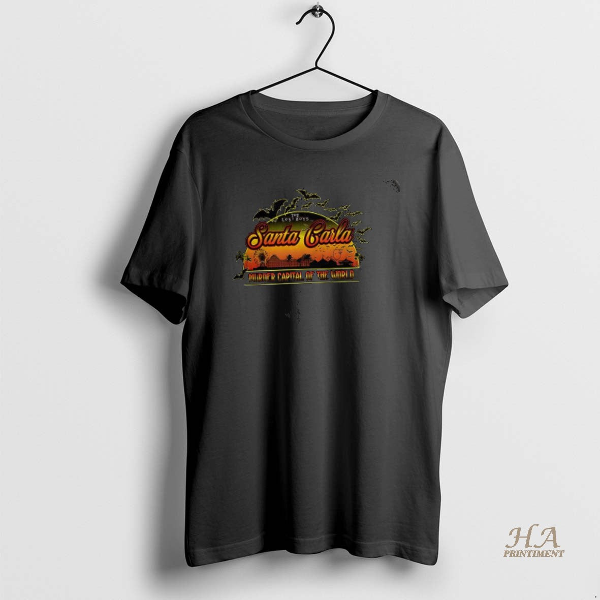 Official The Lost Boys Santa Carla Murder Capital Of The World Shirt Hoodie Sweatshirt | PurePodTees.com