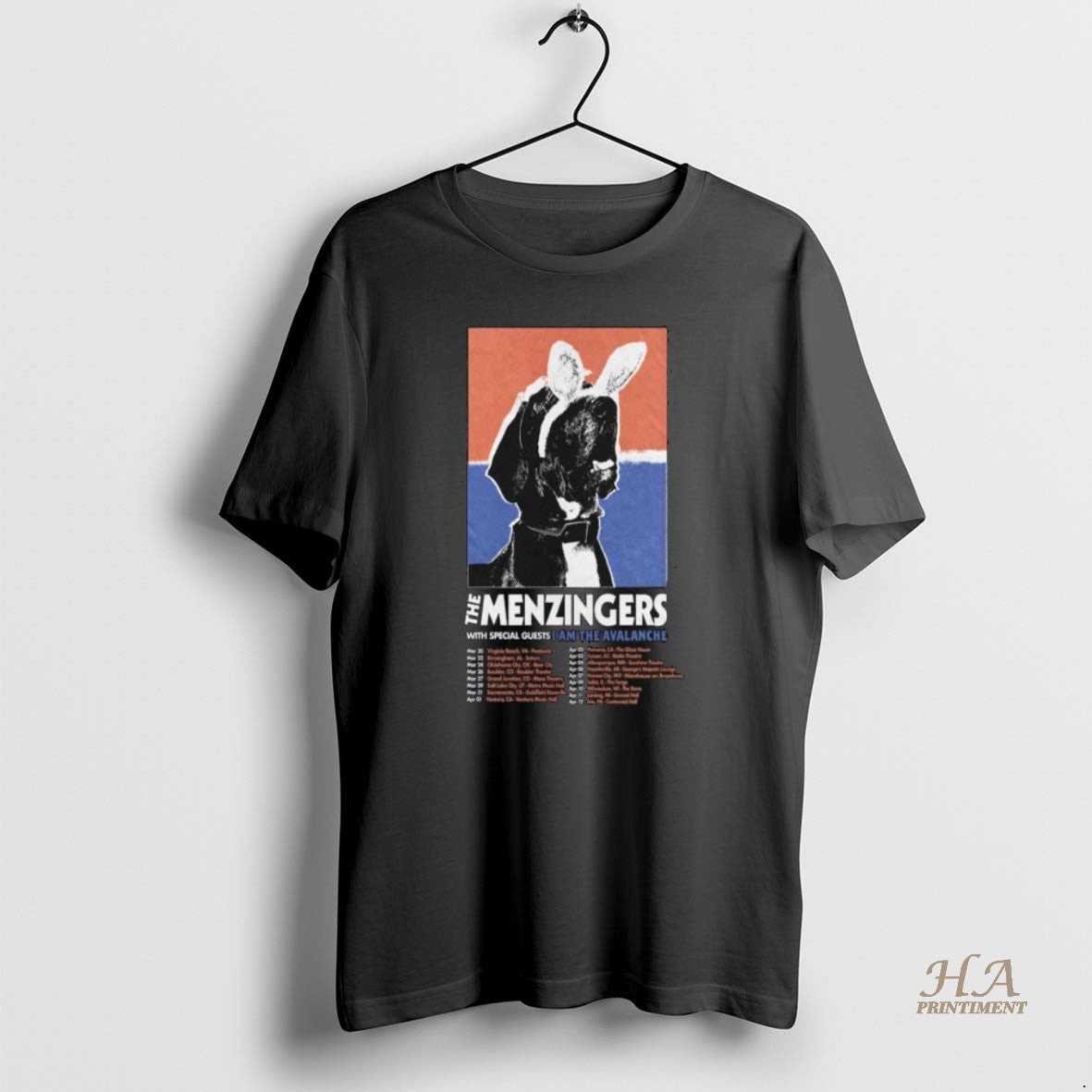Official The Menzingers March April Tour 2026 Long Sleve Shirt Hoodie Sweatshirt | PurePodTees.com